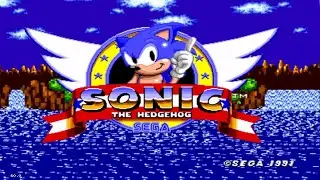 [PG] Sonic the Hedgehog (Sega Mega Drive/Genesis) Gameplay HD with KEGA Fusion emulator!