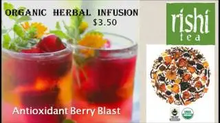 Coffee tea menu
