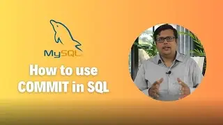 How to use COMMIT in SQL?