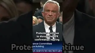 Protesters continue to disrupt the RFK confirmation hearing ￼