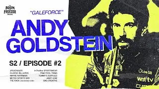 The Boom & Freezer Show: Andy Goldstein: Radio Stories, Pool Life & Everything Between (S2 Ep2)