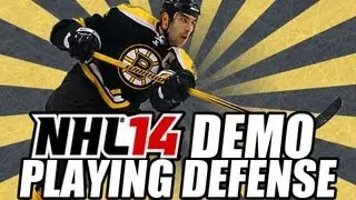 NHL 14 Demo | Playing Defence (Position Lock)