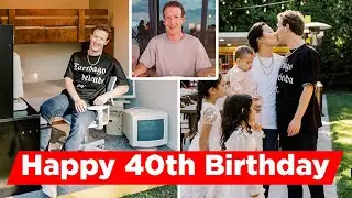 Mark Zuckerberg Celebrates His 40th Birthday With Wife Priscilla & 3 Daughters