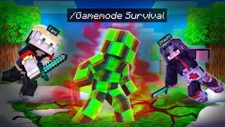 Ich WECHSEL ADMIN in /GAMEMODE SURVIVAL und BESIEGE IHN!