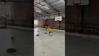 Roll ball 🏀 trick | Shooting goal | #skating #skate #game #rollball #sports #skills #tips #tricks