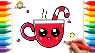 HOW TO DRAW CUP CHRISTMAS 