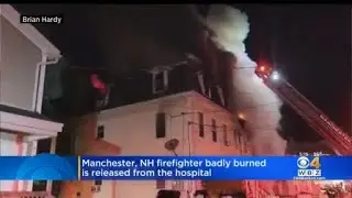 Manchester, NH Fire Captain Burned During Rescue Released After Weeks In Hospital