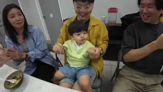 Sun 청년인척 청년부와 점심을, 지은이 운동 화이팅하자