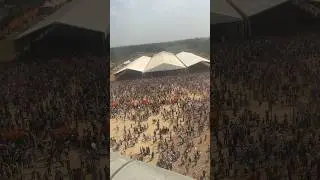 Lakhs gather to welcome PM Modi in Shravasti, Uttar Pradesh | #shorts