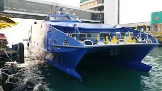 Cotaijet Austal 47.5m M.V. Gourmet Dining 美食家 berths Macau Ferry Terminal HK no.8