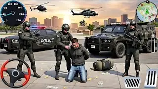 Police Car Chase Simulator 3D Game - Real Cop Cars Driving Simulator 2025 -Android GamePlay part - 1