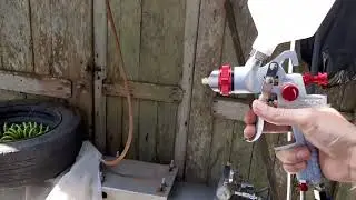 Pengetesan Spraygun Bull BLSG01 HVLP Nozzle 1.4mm Tabung 600cc | Bisa Beli di Sini