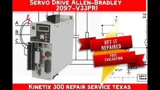 Allen-Bradley Kinetix 300 Servo Drive 2097-V33PR1 Component-Level Repair