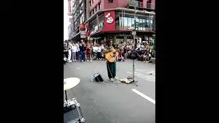 this famous #reggae music band #035 street performance #busking #baguiocity ...@reggaesetgo