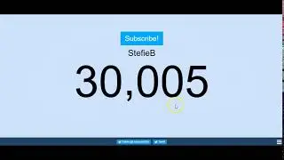 I reached 30K subscribers