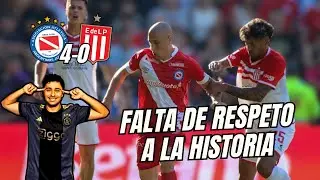 Reacción | Argentinos Jrs 4 Estudiantes 0 | Un PAPELÓN inadmisible que no se puede volver a repetir
