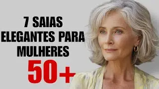 7 Saias que TODA Mulher 50+ Precisa Ter para Ficar Elegante e Moderna SEM ESFOR&Ccedil;O!