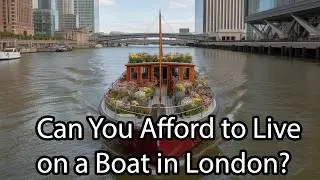 What's it LIKE Living on a Wide Beam Boat in LONDON?