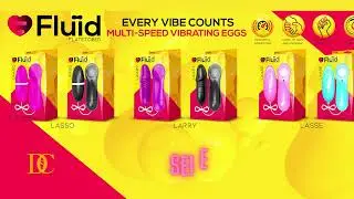 Discret Senses - FLU&Iuml;D LAARY EI VIBRATOR MULTI SPEED FERNBEDIENUNG
