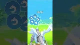 Kyurem V/S Haxorus PVP Dragon Battle in #pokemongo
