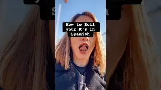Roll your R in Spanish! Is easier than you think!