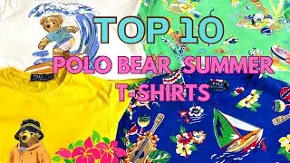 Top 10 Polo Bear Summer T-Shirts You Need This Season‼️😱🤯