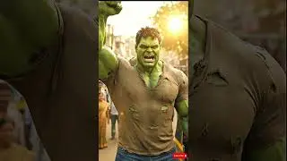 Bank Manager Insulted Hulk! 😡 100 Crore Revenge 🔥 Gold Hulk Power! 😱 #shortsfeed#ai #hulk #aihulk
