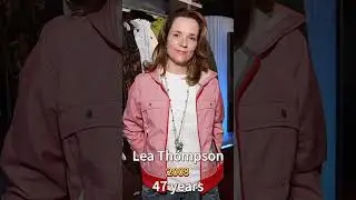 The changing appearance of Lea Thomson the iconic female lead in the Back to the future series#short