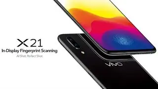 Vivo X21 official introduction video !! On screen fingerprint sensor !!