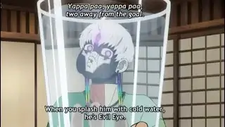 Jiji Singing Ranma theme song | Dandadan Season 2 Ranma Reference with Evil eye