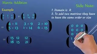 ሒሳብ በአማርኛ Maths Matrix Addition and Subtraction