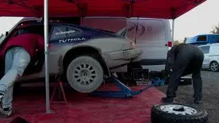 Tuthill Porsche at R.A.C Rally Test Event