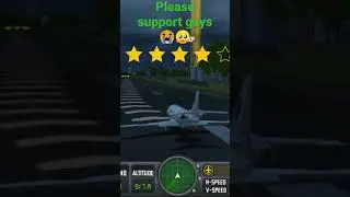 flight sim 2018 perfect landing and nice like me 🥺