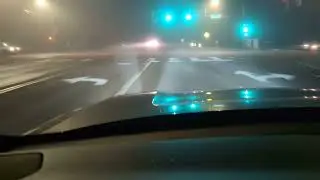 Rivian Adaptive Headlights in Fog