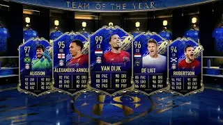 99 TOTY VAN DIJK!!! OBROŃCY TOTY W PACZKACH! NOWE POWTARZALNE LIGOWE SBC!!