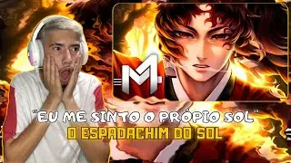 (MEU PERSONAGEM FAVORITO!!!) REAGINDO a Yoriichi (Kimetsu no Yaiba) - Sol Da Noite | M4rkim