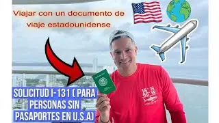 ✈️Viajando con travel document📗 (permiso de viaje ) de estados unidos🇺🇸 hacia el exterior 🏝