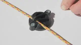Barton Quick Cleat in 60 Seconds   No more knot tying
