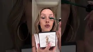 green mascara summer look :)
