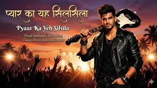 Pyaar Ka Yeh Silsila | Hindi Romantic Rock Song | Guitar Driven Bollywood Music