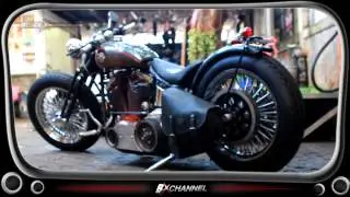 BX Rides -  Harley-Davidson Bad Boy Dimodifikasi Bertema Samurai