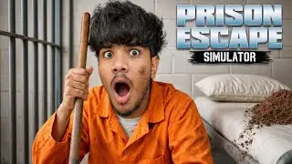 Only a Spoon to Escape Prison?! 🥄🔥 Ultimate Escape Challenge #technogamerz #prisonescape #gameplay 