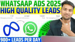 How To Run WhatsApp Ads On Facebook |  How To Run Whatsapp Message Ads On Facebook