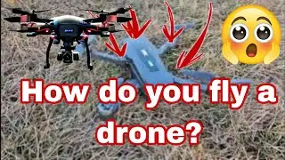 How to fly TSRC Q8 drone?