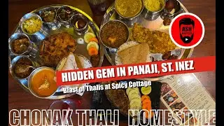 Spicy Cottage | Hidden Gem in Panaji | St. Inez | Goa | Home style Fish Thali | Stuffed Mackerel Fry