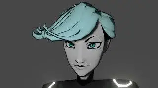 Tron Uprising: Mara Animation Test 1