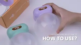Lacfree Wearable Breast Pump 2.0 - How to Use?