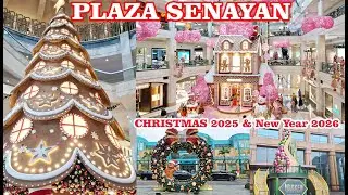 PLAZA SENAYAN CHRISTMAS DECORATION 2025 & NEW YEAR 2026,JAKARTA,INDONESIA