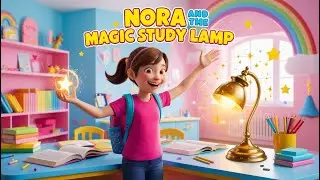 The Magic Study Lamp: Nora's Magical Learning Adventure!