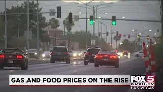 Gas and food prices on rise in Nevada, around US